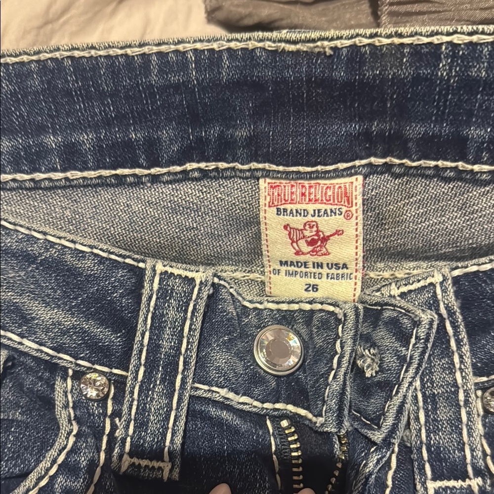 True Religion Blue Denim Jeans